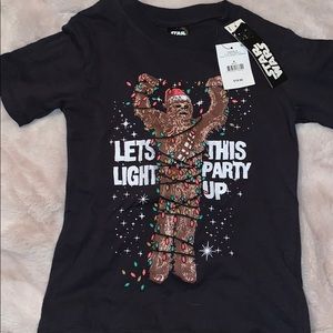 Little boys star wars Chewbacca t-shirt